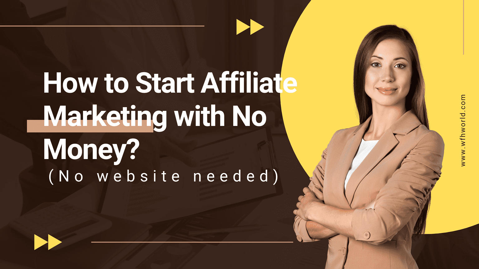 how to start affiliate marketing with no money